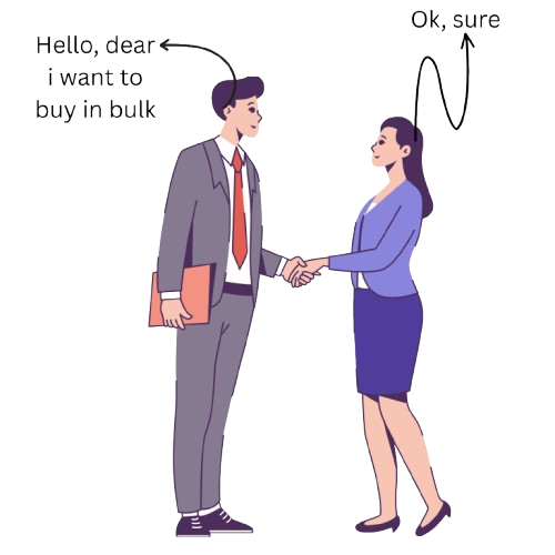 Two Business Professionals Shaking Hands – Zilla Mart B2B Partnership