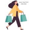 Happy Customer Shopping Online – Zilla Mart B2C Experience