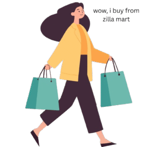 Happy Customer Shopping Online – Zilla Mart B2C Experience